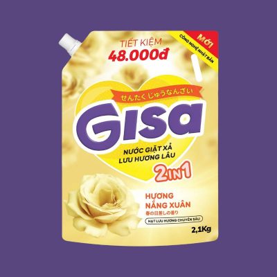 nước giặt GISA hương nắng xuân 2l