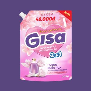 nước giặt xả GISA hương nước hoa 2 lít