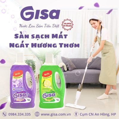 nước lau sàn GISA có tốt không