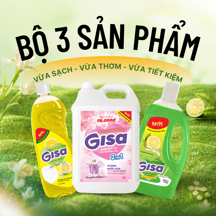 Tại sao mẹ đảm chọn sản phẩm vệ sinh GISA?